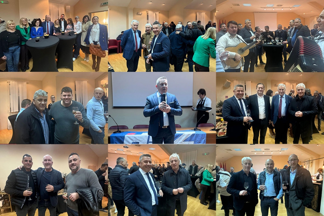 Božićni tratamenat; Uz župske članove stranke, do&scaron;li i brojni gosti iz Grada, Konavala i Županije (FOTOGALERIJA)