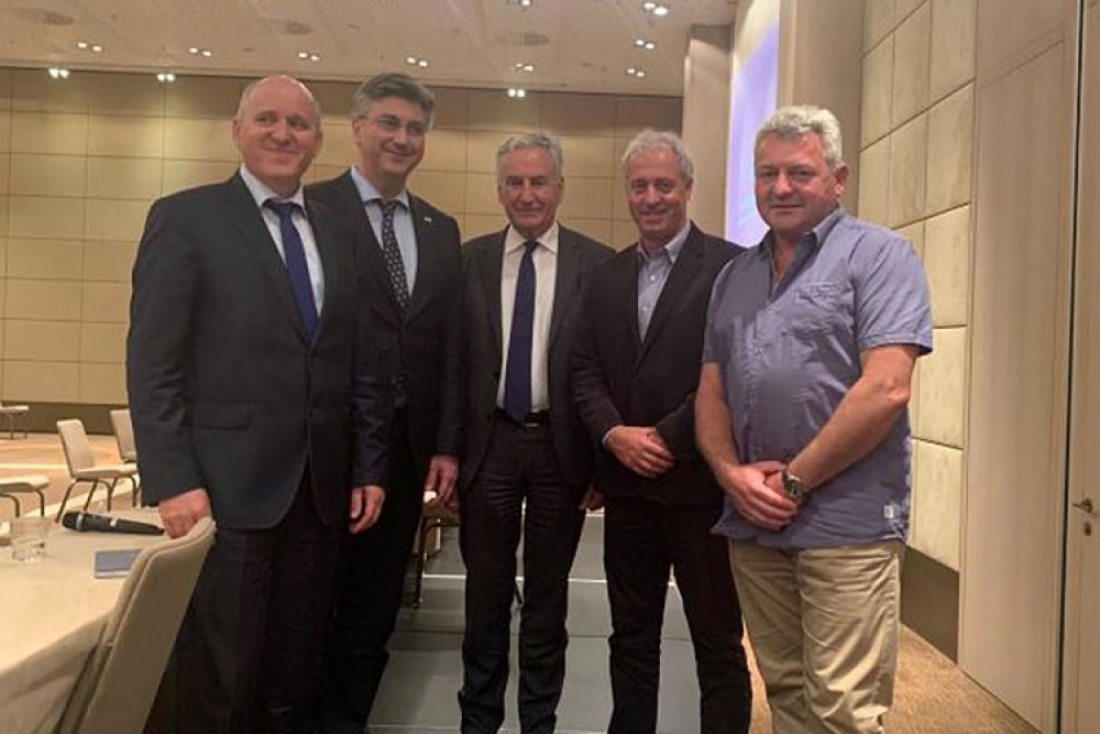 Premijer Plenković i Saborski zastupnik Bačić župskim čelnicima čestitali Dan Općine