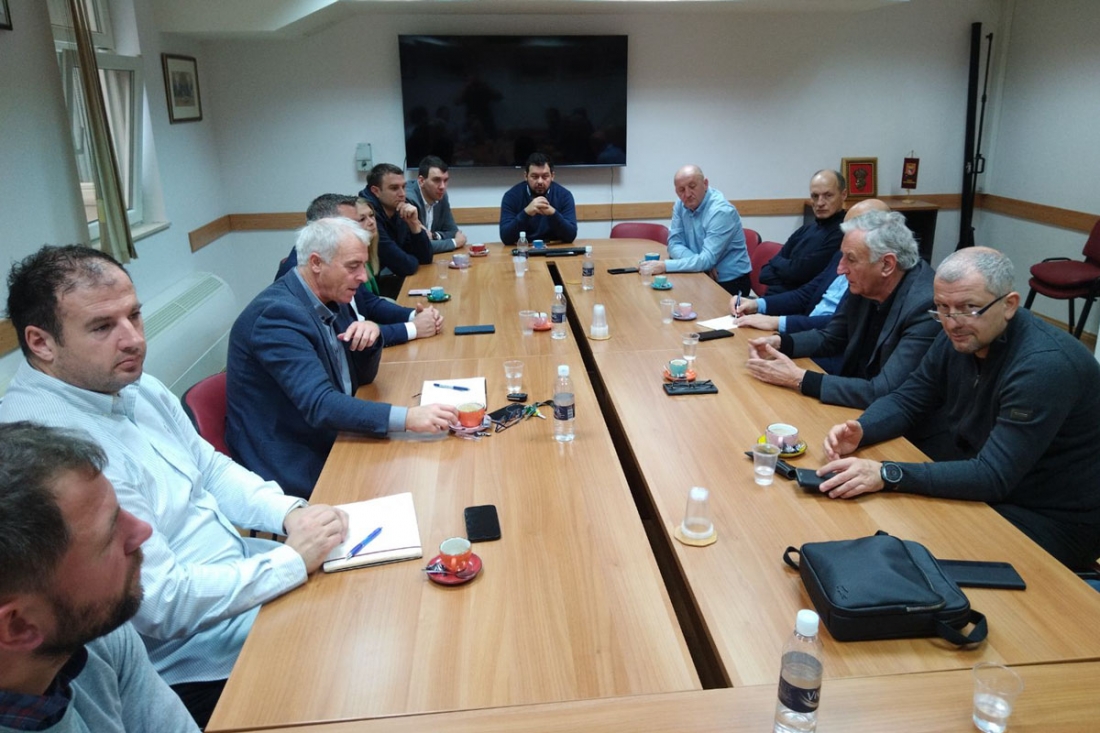 Sastanak predsjedni&scaron;tva Općinskog odbora i predsjedni&scaron;tva županijske organizacije HDZ-a